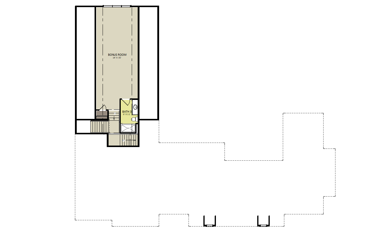 Kensington Second Floor Floor Plan